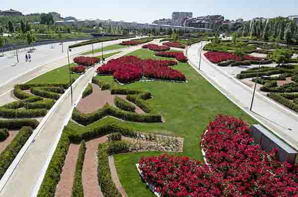 220 - Madrid - jardines del puente de Toledo